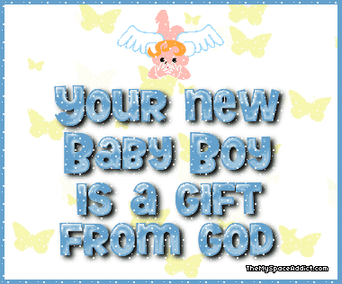 Your new baby boy is agift from God