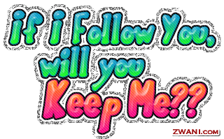Romance, If i follow you, will you keep me?