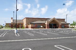 New Hall / temporary Church of Mar Addai (St. Thadeus) Assyrian Church in Turlock, California