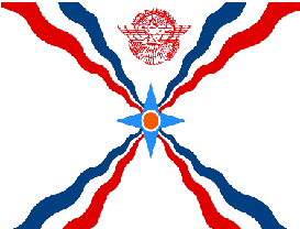 Assyrian flag, standard, 400k size